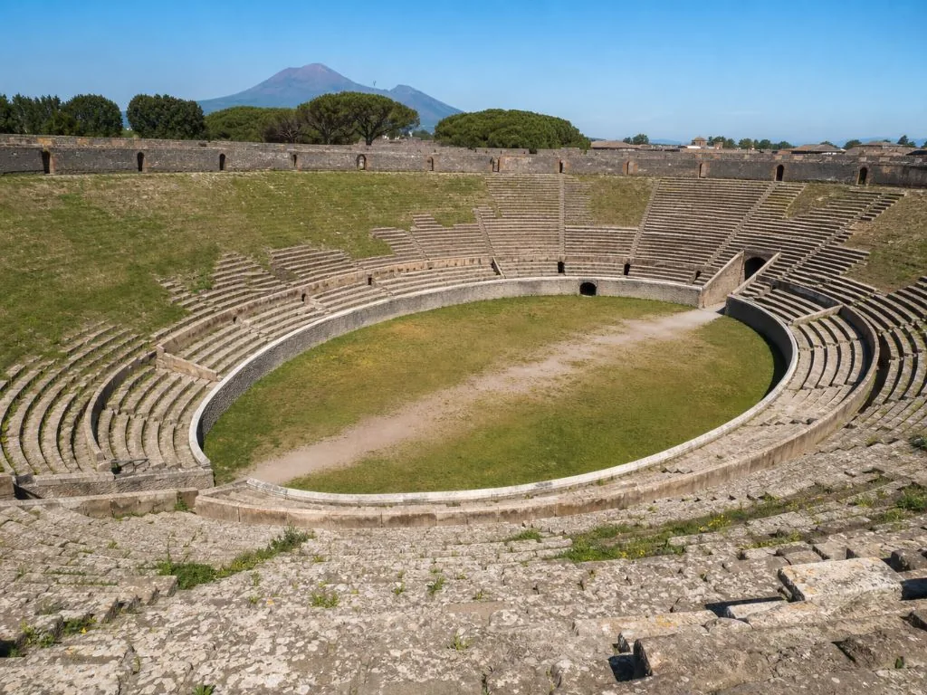 Pompeii’s cobblestone street