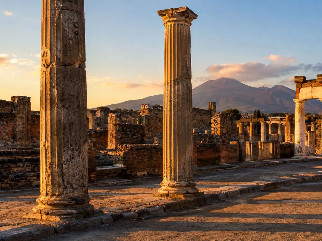Pompeii’s Amphitheatre seen from the stands